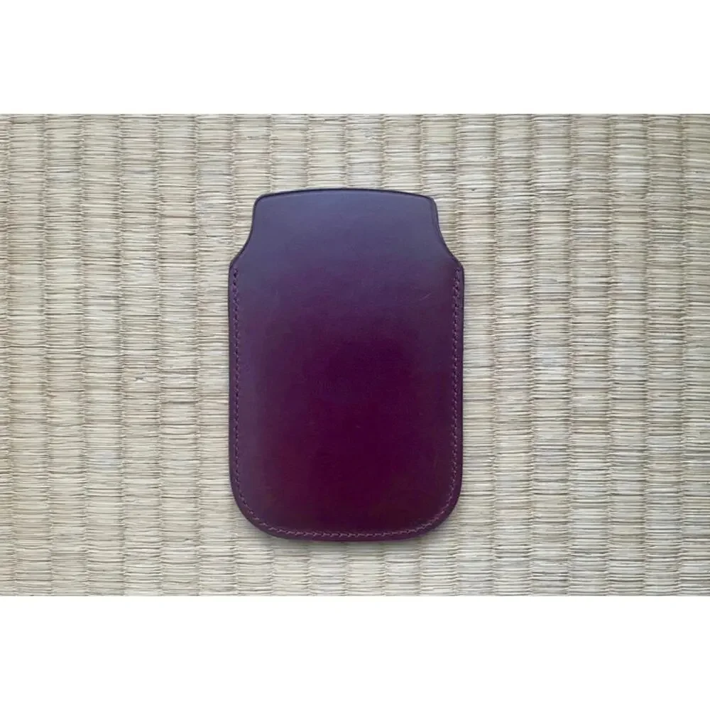 Louis Vuitton Leather Sleeve in Burgundy